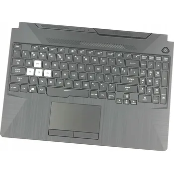 Náhradní klávesnice pro notebook Klávesnice pro Asus FX506LU TUF506IU TUF506IV TUF506LU RGB 48Wh s opěrkou zápěstí