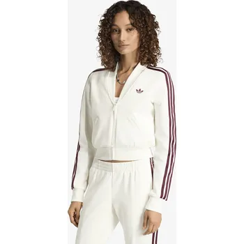 Pánská mikina Mikina adidas V-Neck Sst Tt Off White XL