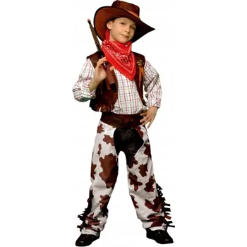 Karnevalový kostým Kostým Kovboj Šerif pro chlapce, velikost 110-120 cm