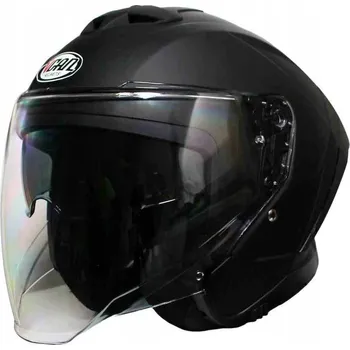 Helma na motorku PŘILBA VCAN H599 MATNÁ ČERNÁ L