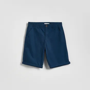 Reserved - Bavlněné šortky - tmavomodrá - 753HN-59X - 753HN-59X-140