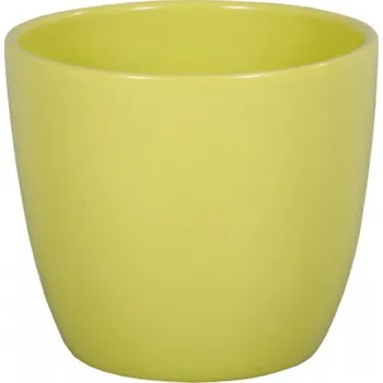 Obal na květináč Obal na květník PRIMUS AROMAT keramický lesklý d11x9cm, zelený