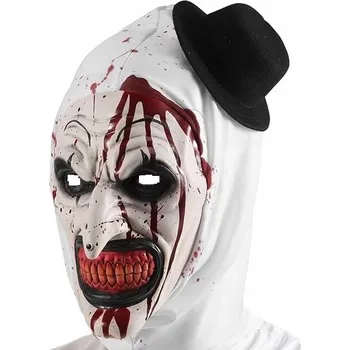 Karnevalová maska Latexová maska na obličej - klaun