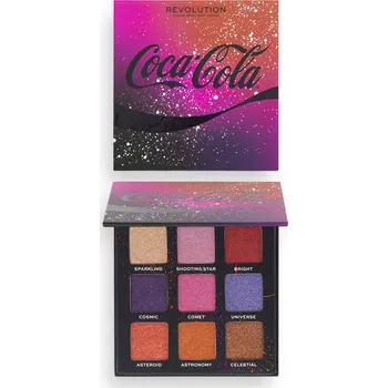 Přípravek na oči Makeup Revolution Coca Cola paletka očních stínů