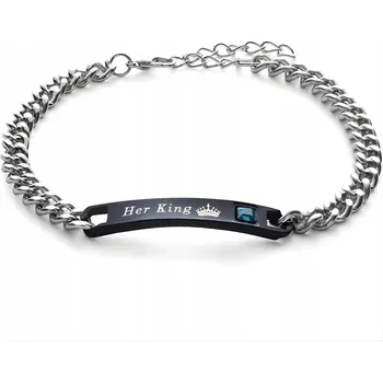 Náramek Náramek HK - 38981 - Stříbrná/21,5 + 5cm KP-38981