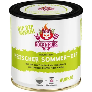 Koření Rock'n'Rubs kořenící směs na dip - LETNÍ SVĚŽÍ, 170 g
