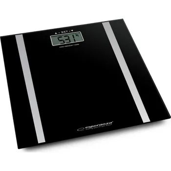 Osobní váha EBS013K KOUPELNOVÁ VÁHA FIT ČERNÁ skleněná digitální Jiná