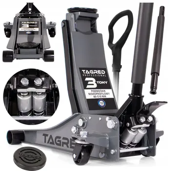 Hever Hever automobilový 3T 75-515mm TÜV Dvoupístový Masivní Nízkoprofilový Žába