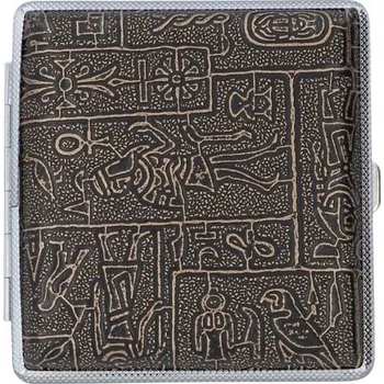 Pouzdro na mobilní telefon POUZDRO NA CIGARETY na 18-28 CIGARET KOVOVÁ EKO-KŮŽE POUZDRO ORGANIZÉR NA TUTKY