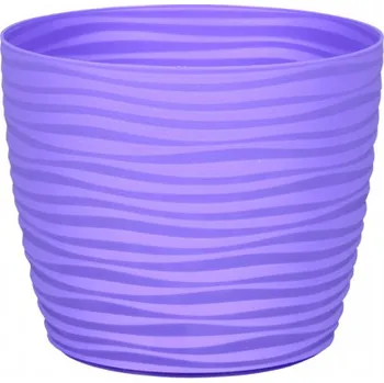 Obal na květináč Obal na květník SAHARA PRIMULE plastový matný d11x9cm, fialový