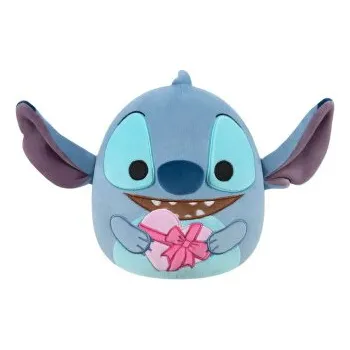 plyšák SQUISHMALLOWS Disney Stitch - Stitch se srdíčkem
