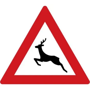 Dopravní značení Dopravní značka A14 - Zvěř
