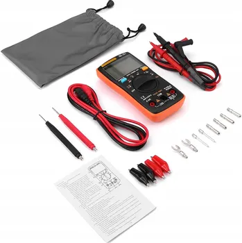 Multimetr ANENG AN8008 Digitální multimetr True RMS AC DC Ampérmetr, 8J