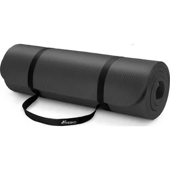 podložka na cvičení Fitness podložka, 60 x 185 x 1,5 cm, černá - N TRESKO