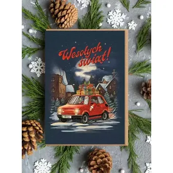 Obraz Vánoční přání 12 x 17 cm