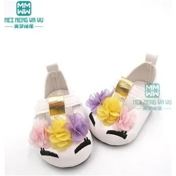 Doplněk pro panenku Unicorn botičky pro American girl a Baby Born 43 cm