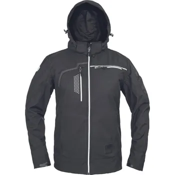 Pánská softshellová bunda Litz TAURUS softshell bunda černá - v. 4XL