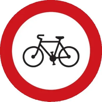 Dopravní značení Dopravní značka B8 - Zákaz vjezdu jízdních kol