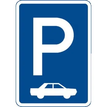 Dopravní značení VakoShop Dopravní značka IP11b - Parkoviště (kolmé nebo šikmé stání) 500 x 700mm