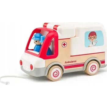 autíčko ZVUKOVÁ SANITKA ZÁCHRANKA S NOSÍTKY A ZÁCHRANÁŘSKÝM VYBAVENÍM