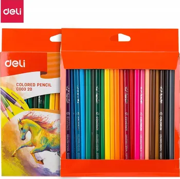 Pastelka PASTELKY DELI EC00320 TROJHRANNÉ COLORUN 24