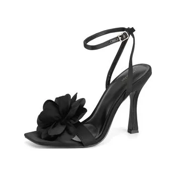 Dámské sandále Sandály DeeZee LH24017-1 Černá 39