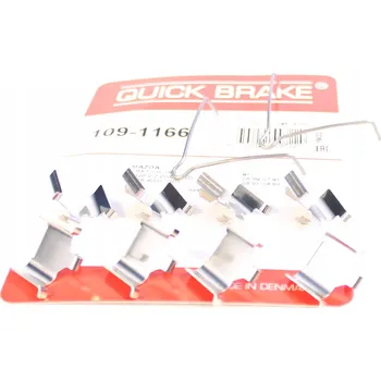 Přislušenství brzdového systému Kawe 109-1166 Sada příslušenství, brzdové destičky