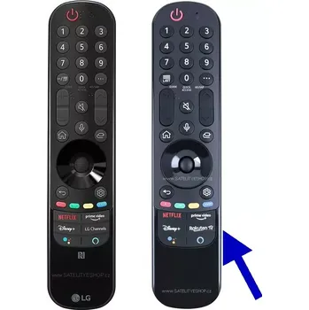 Dálkový ovladač pro LG náhrada za AN-MR21GC Magic