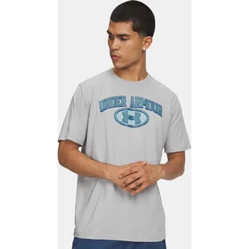Pánské tričko Pánské tričko Under Armour UA M WM Locker Tag SS - Pánské Under Armour modrá | šedá 3552739
