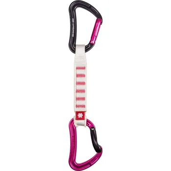 Horolezectví Lezecké expresky Ocun Raven QD Zoom PA 15/22 mm 16 cm - pink