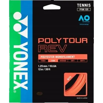 Tenis Tenisový výplet Yonex Poly Tour Rev 1,25 mm / 12 m červený