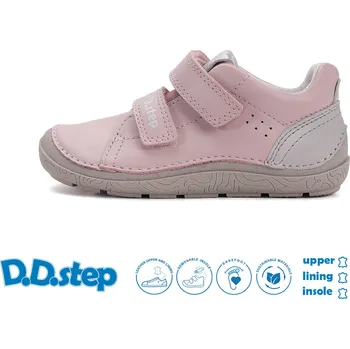 Dívčí polobotky D.D.Step polobotky S116-61960C BAREFOOT Barva: Růžová, Velikost: 30