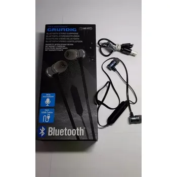 Sluchátka Bezdrátová sluchátka Grunding Bluetooth s mikrofonem a magnetickým uchycením