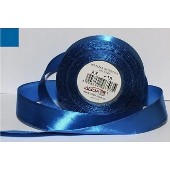 Stuha Saténová stuha tmavě modrá 25 mm 32 m. AX2
