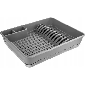 Organizace kuchyně Odkapávač na nádobí 43x34,5x8,5 cm BARVA ŠEDÁ ALTOM DESIGN