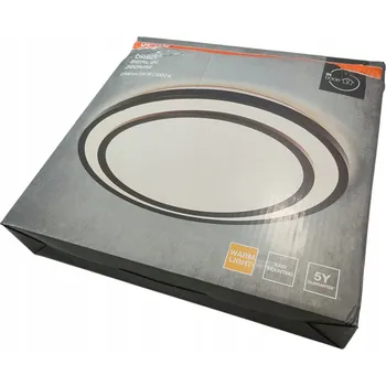 OSRAM ORBIS BERLIN stropní svítidlo LED 390mm, černé, 24W, 2700lm, teplá bílá