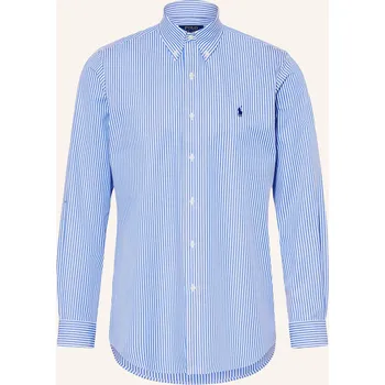 Pánská košile Polo Ralph Lauren Pánská Košile Custom Fit, bílá / modrá, 40