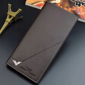 Peněženka Pánská peněženka Daiqisi Felipe - Tmavě Hnědá KP-36169