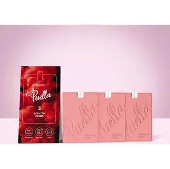 Osvěžovač vzduchu Puella voňavá karta Queenka – trojbalení 54 g | Puella