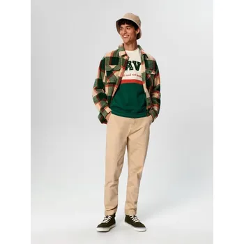 Pánské kalhoty Sinsay - Kalhoty - krémová - 8438C-12X - 8438C-12X-28