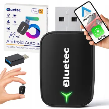 Bluetooth adaptér Bezdrátový adaptér Bluetec WiFi BT 5.0 pro CarPlay/Android Auto