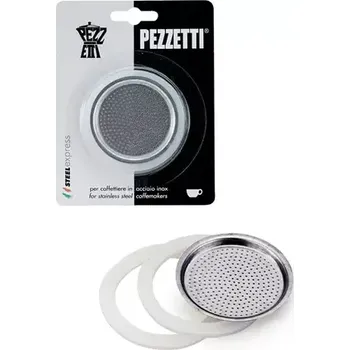 Moka konvice Pezzetti Sada těsnění pro nerezové moka konvice na 2 šálky (8000743000277)