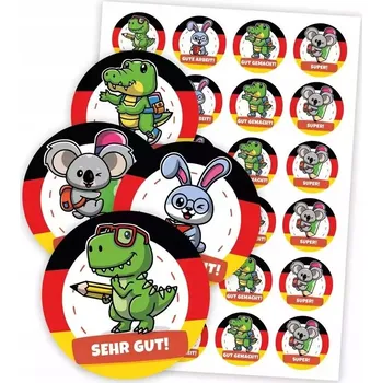 samolepka Samolepky LearnHow 48 ks