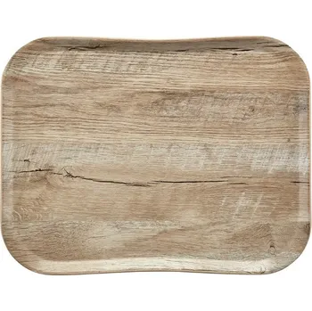 CAMBRO | podnos Wood, velikost 33 × 43 cm, světlý dub
