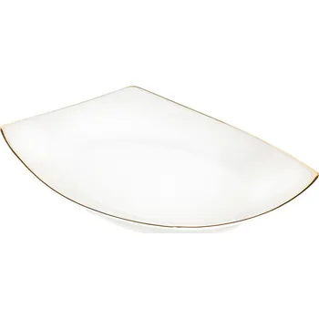 Porcelánový talíř MARIAPAULA MODERNA GOLD 33 x 23 cm