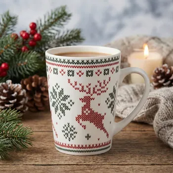 Vánoční porcelánový hrnek ALTOM DESIGN SCANDI C 540 ml