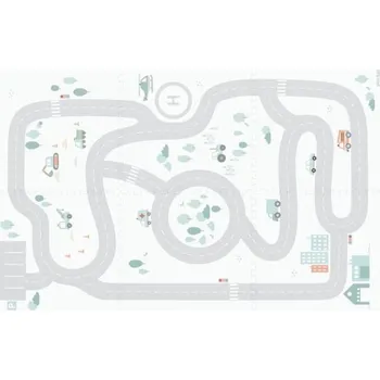 Hrací deka Play&Go Multifunkční pěnová hrací podložka (puzzle) - silnice - BAZAR