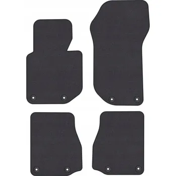 autokoberec Velurové autokoberce J&J Automotive 4 ks