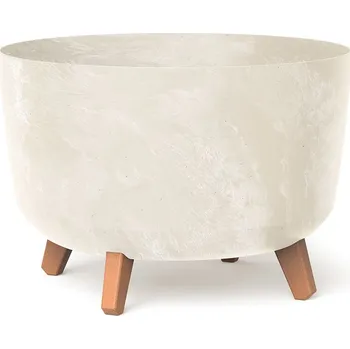 Květináč PRO Květináč GRACIA BETON EFFECT 39 cm pískový