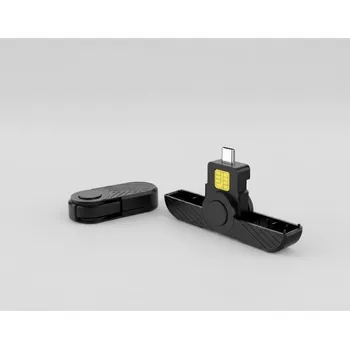 Příslušenství pro datový nosič Mobilní Čtečka Karet Řidiče USB-C (Skládací) – Plná Kompatibilita